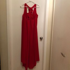 Red Maxi dress